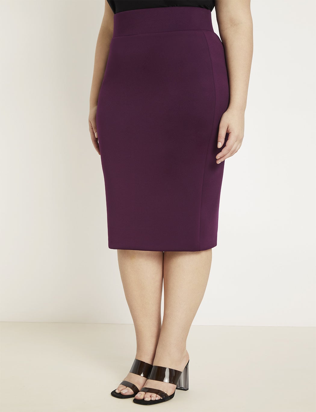 Neoprene Pencil Skirt image number 1