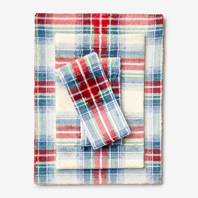 BH Studio 4-Pc. Microfleece Sheet Set image number 0
