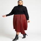 Peaked Drape Skirt image number null