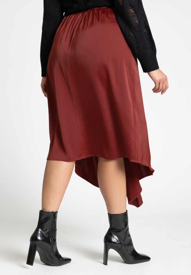 Peaked Drape Skirt image number 3