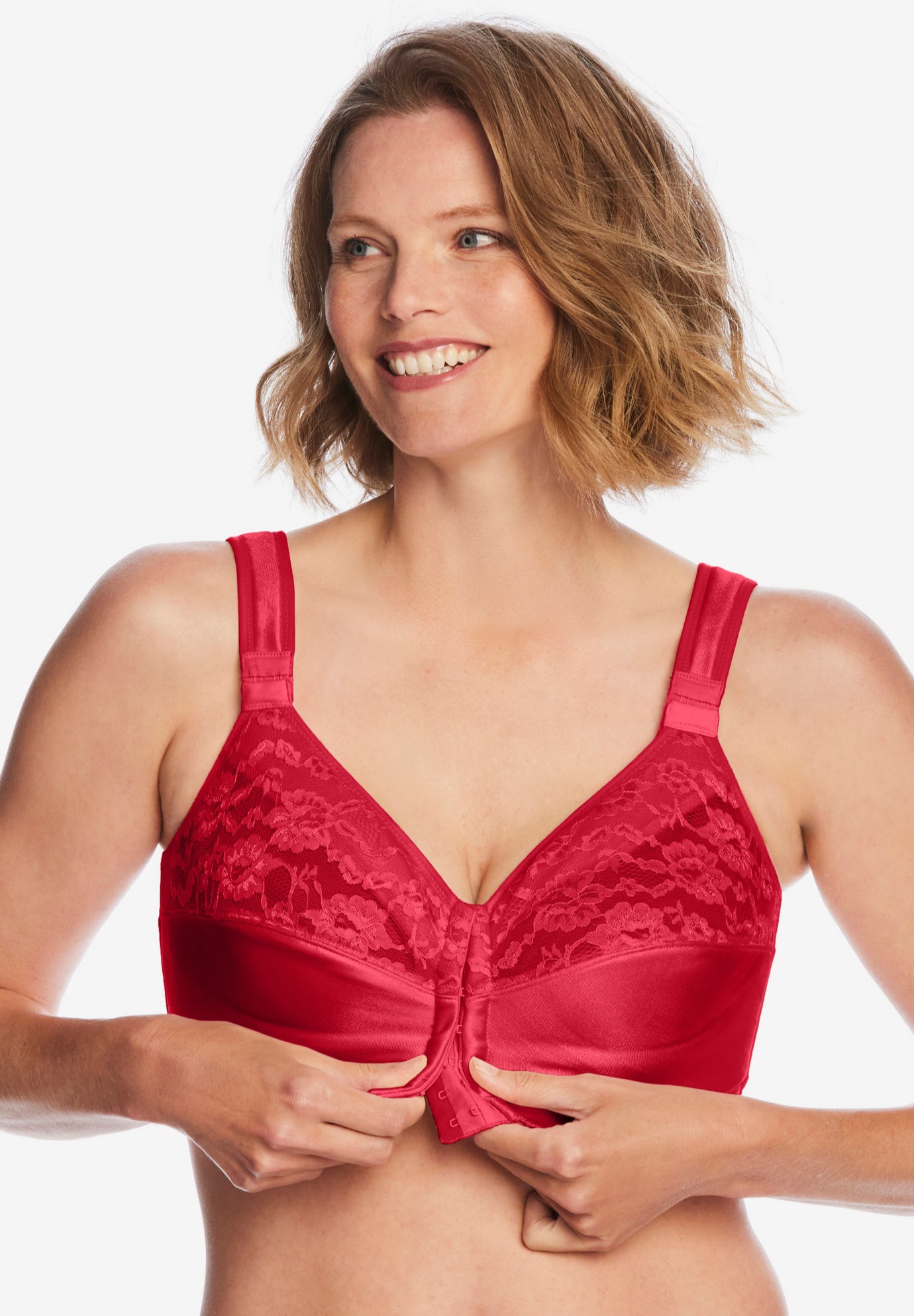 Easy Enhancer&reg; Front-Close Wireless Bra image number 0