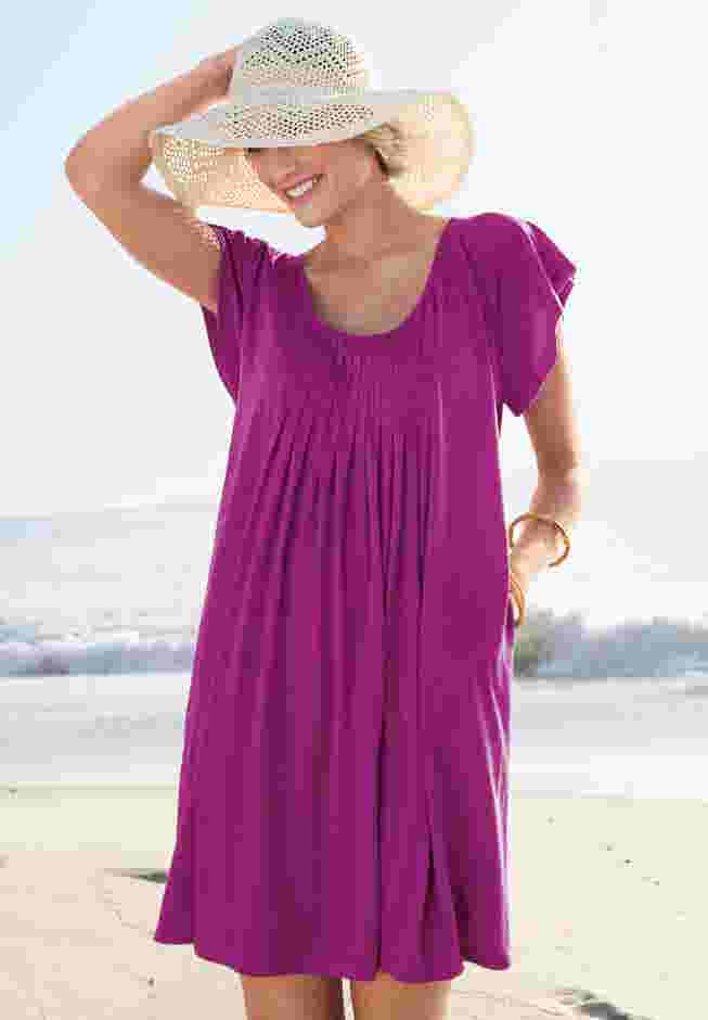 Box-Pleat Cover Up image number 0