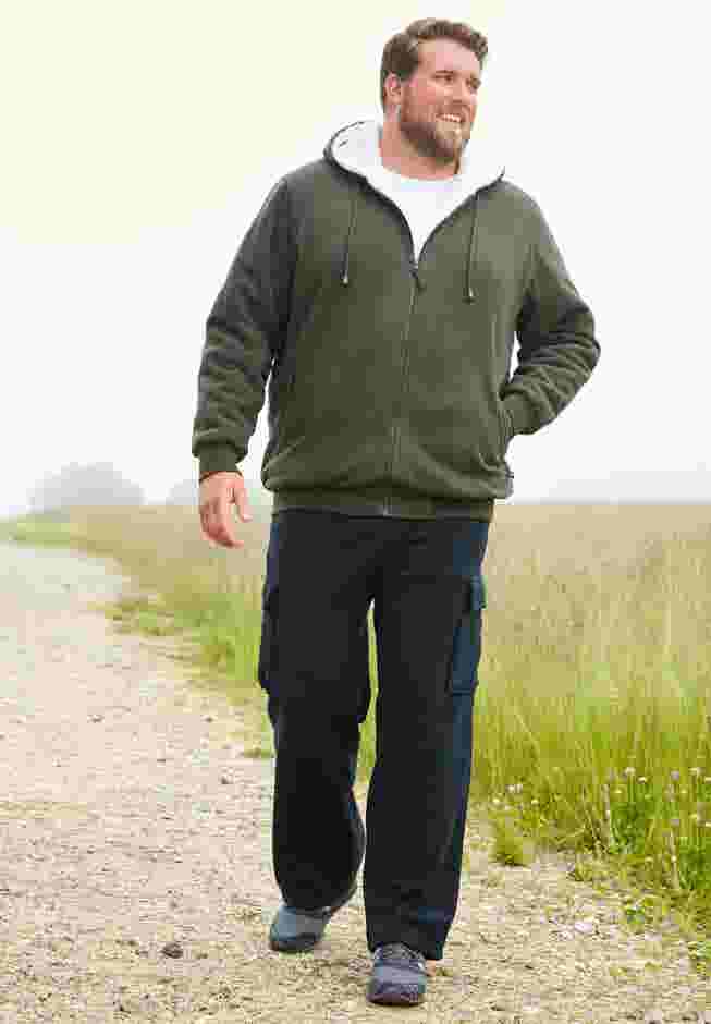 Explorer Plush Fleece Cargo Pants image number 7