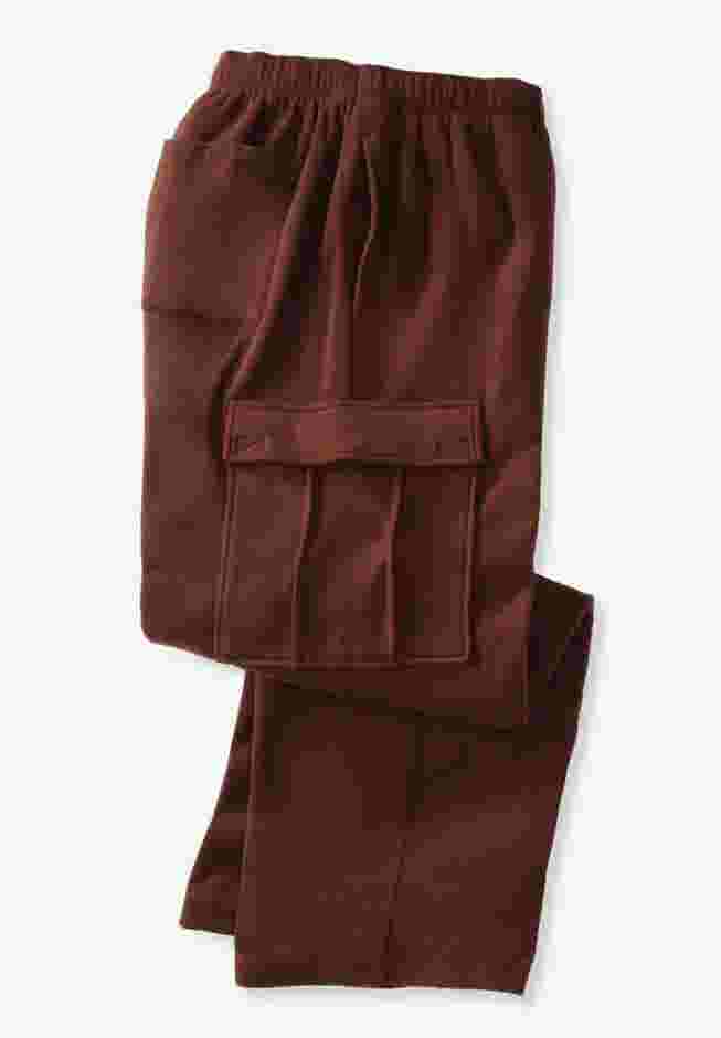 Explorer Plush Fleece Cargo Pants image number 3