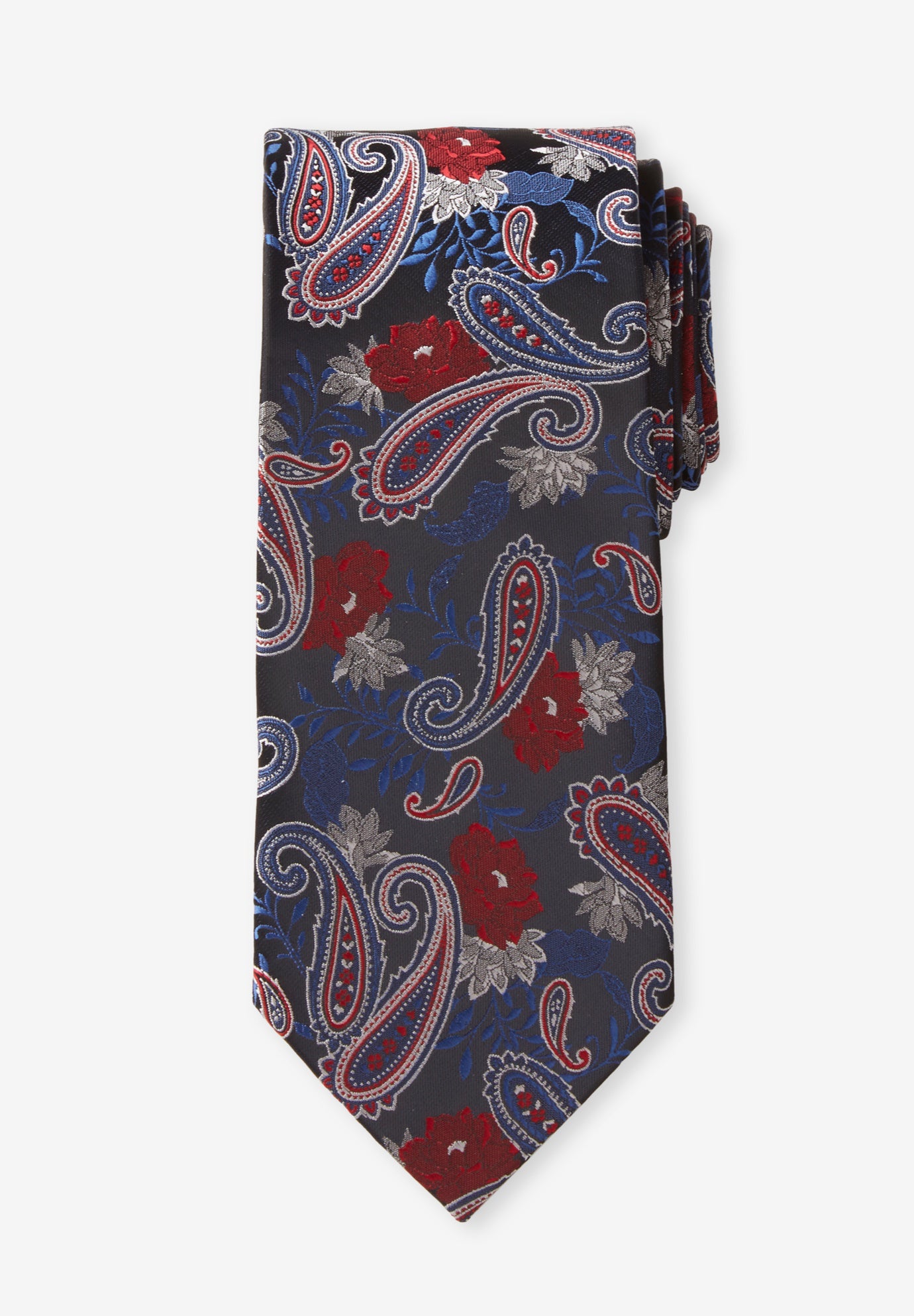 Extra Long Classic Paisley Tie image number 0