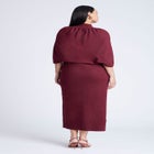 Sweater Cape Dress image number null