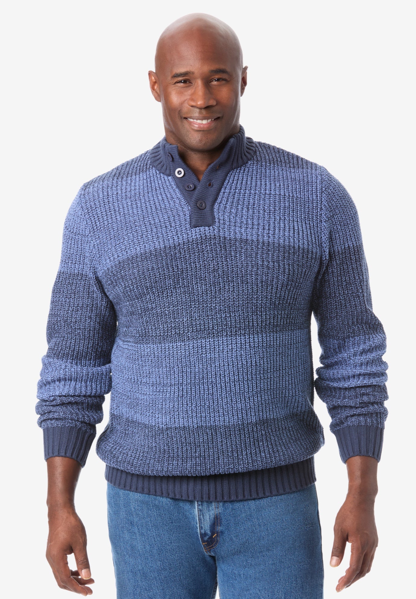 Henley Shaker Sweater image number 4