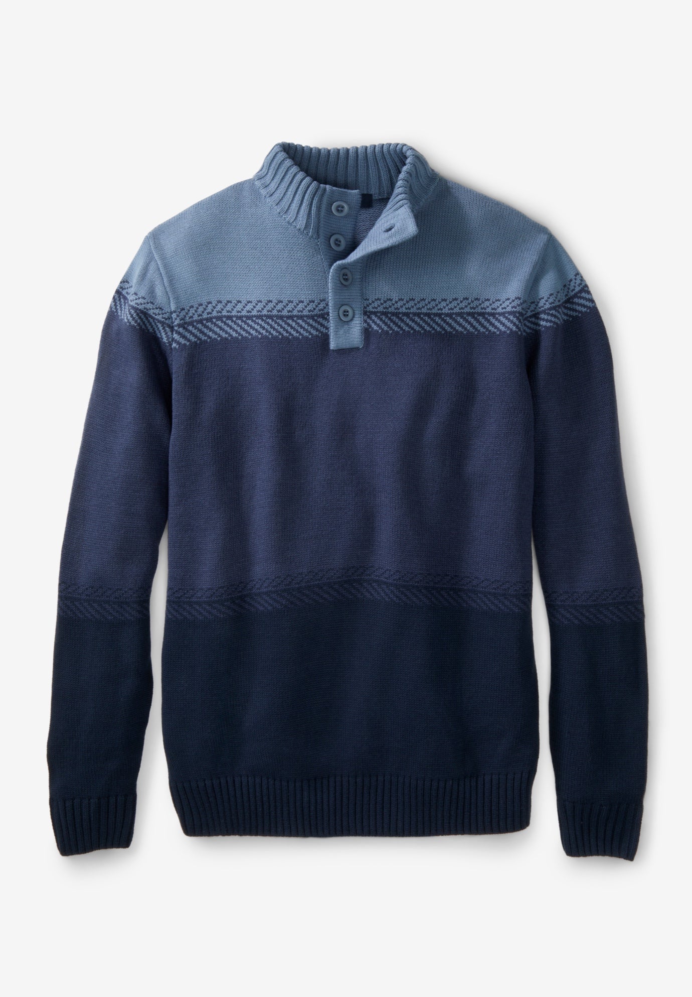 Henley Shaker Sweater image number 0