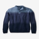 Henley Shaker Sweater image number null