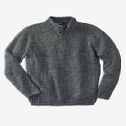 Henley Shaker Sweater image number null