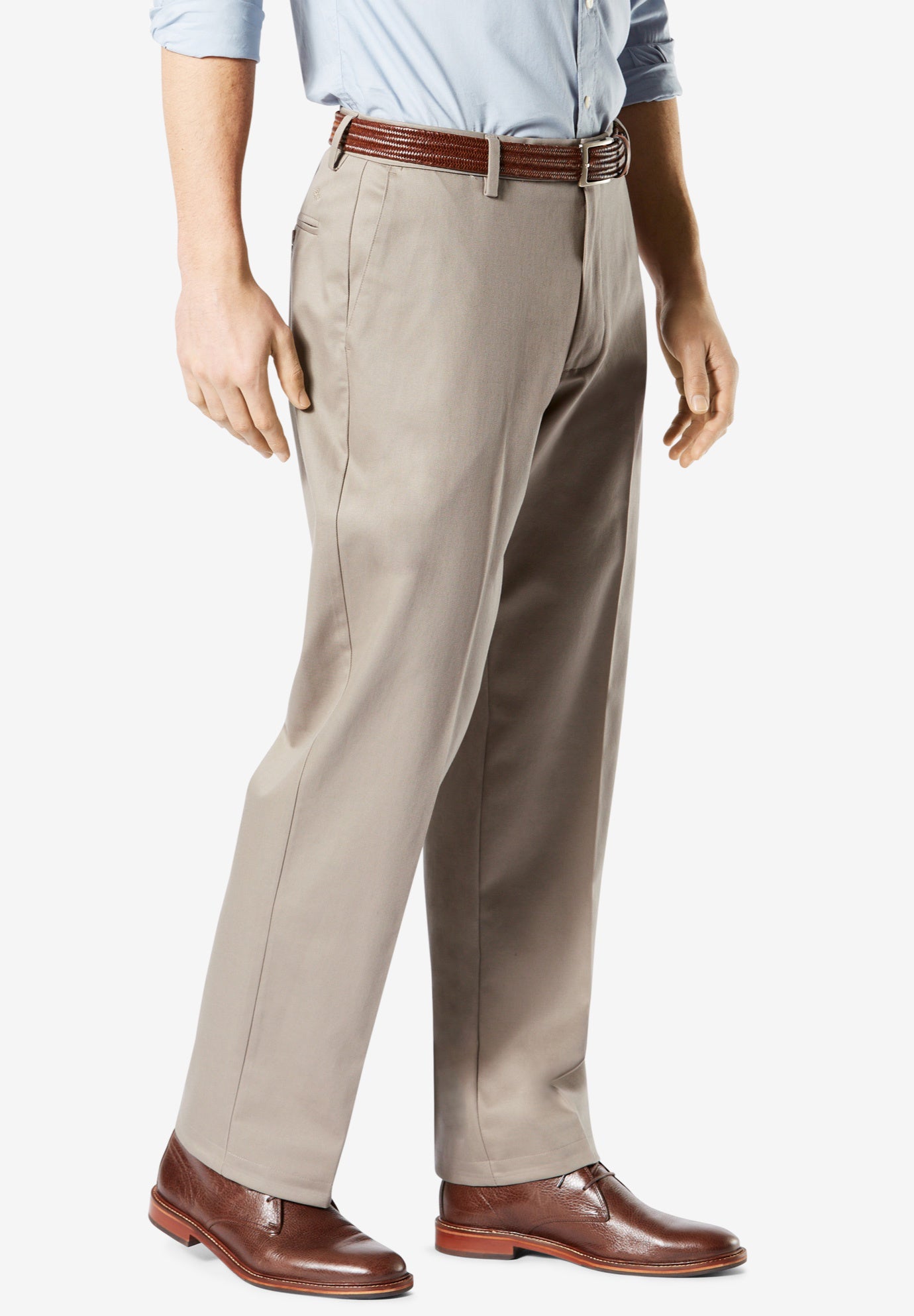 Signature Lux Flat Front Pant image number 0