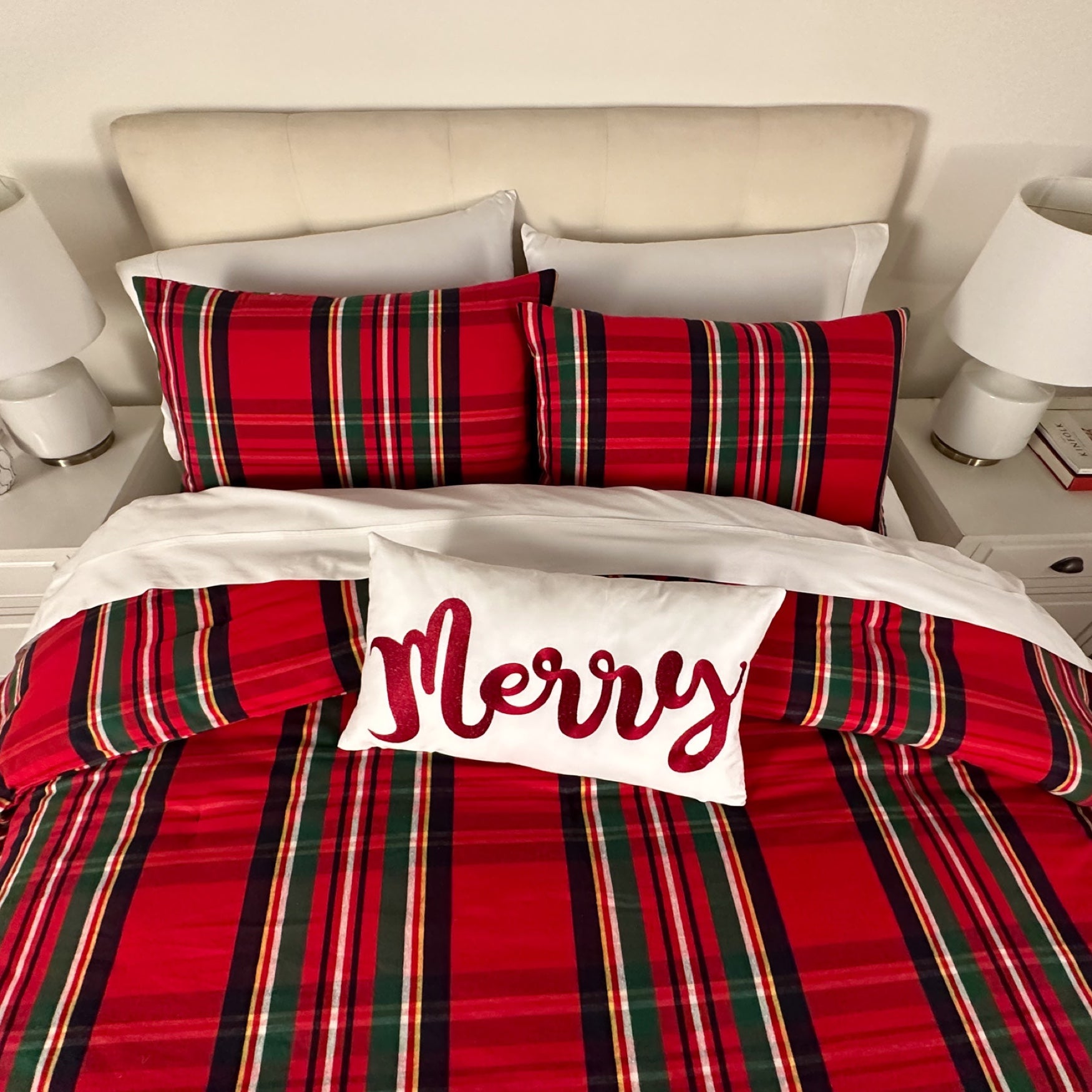 Yarn Dyed Flannel 4-Pc. Comforter Set image number 3