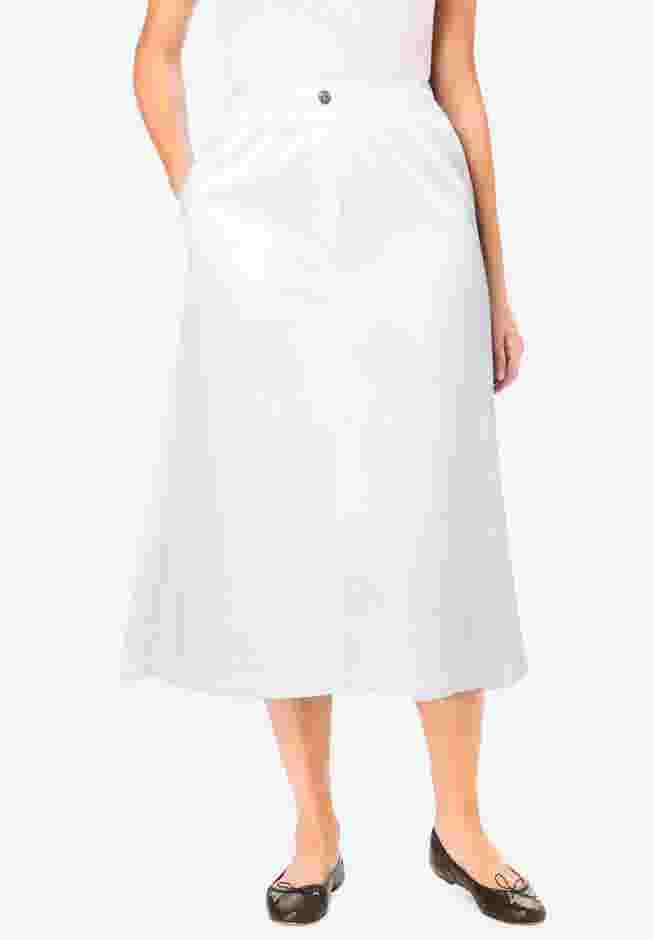 7-Day Mockfly Denim Skirt image number 0