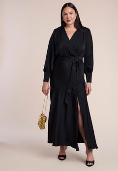 Satin Maxi Dress