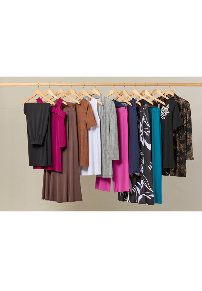 Stretch Knit Open Front Knit Topper image number 4