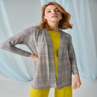 Stretch Knit Open Front Knit Topper image number 0