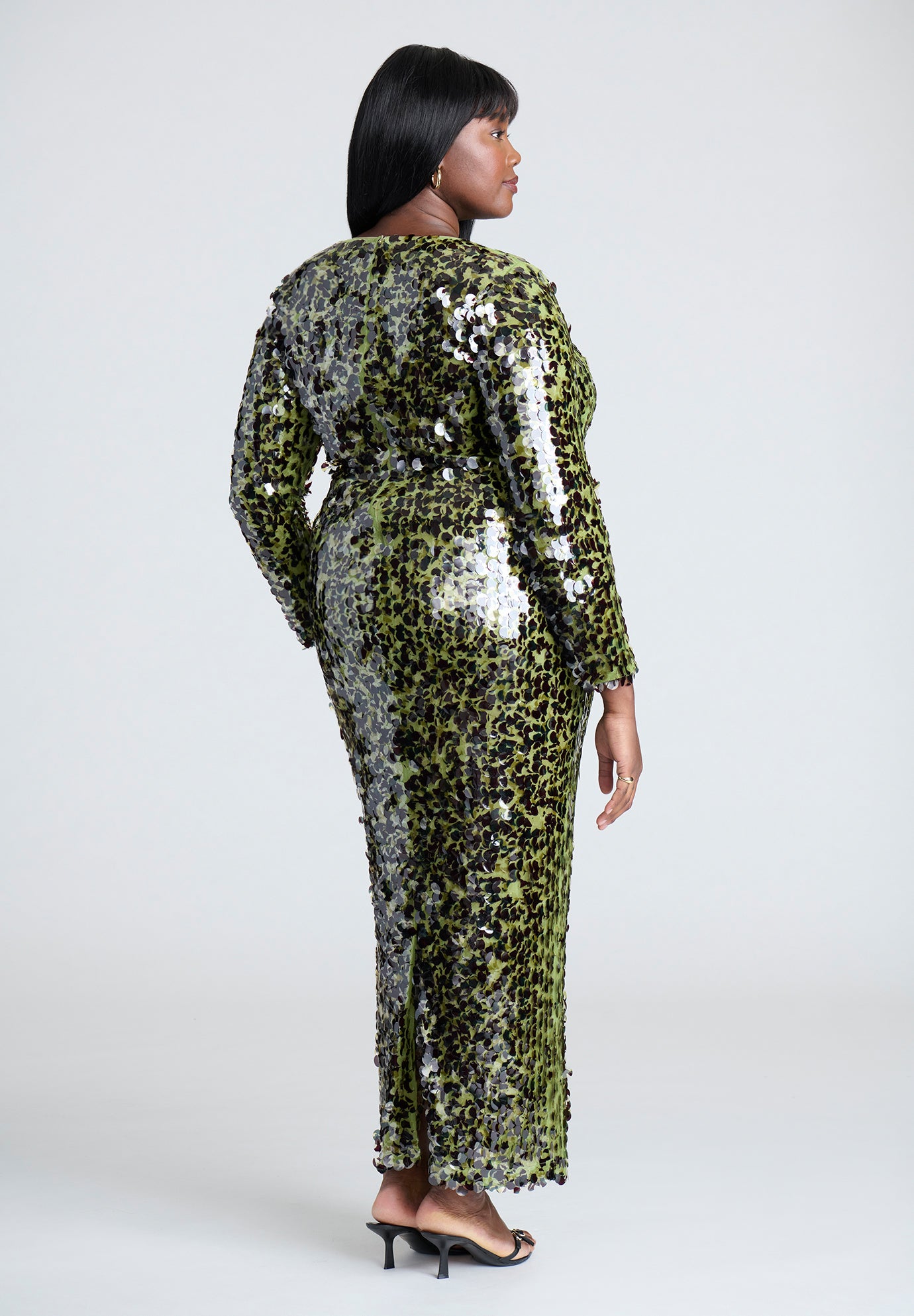 Paillette Sequin Maxi Dress image number 2