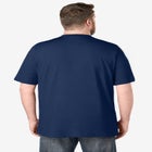 Shrink-Less Lightweight Henley T-Shirt image number null