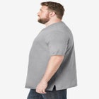 Shrink-Less Lightweight Henley T-Shirt image number null