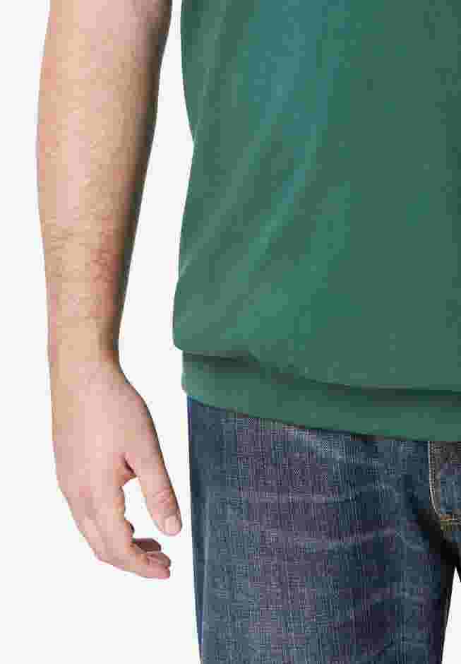 No Tuck Pocket Shrink-Less™ Cotton Polo Shirt image number 4