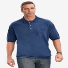 No Tuck Pocket Shrink-Less™ Cotton Polo Shirt image number null