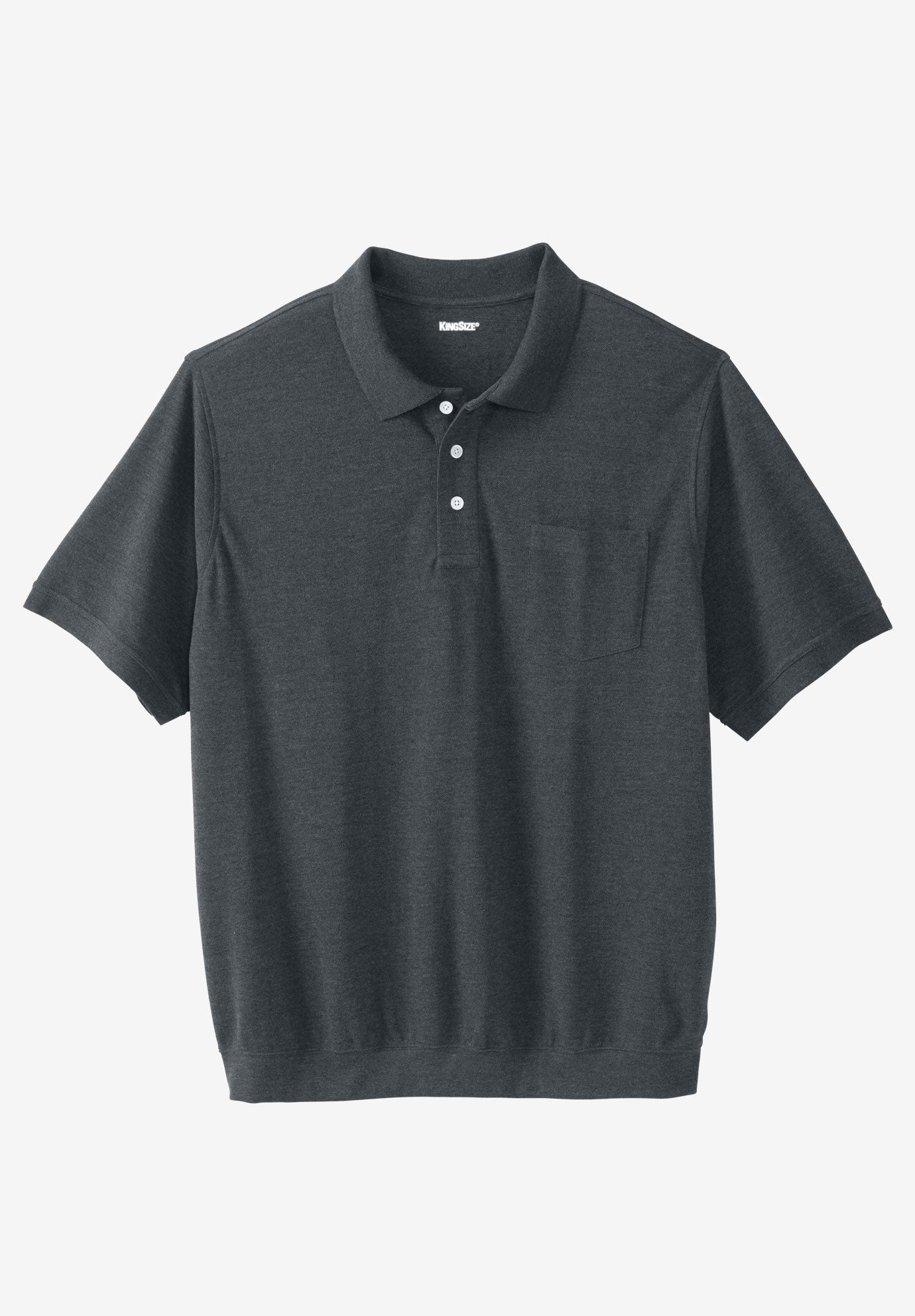 No Tuck Pocket Shrink-Less&trade; Cotton Polo Shirt image number 0