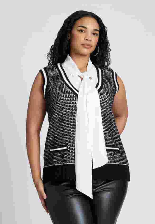 Twofer Sweater Vest image number 1