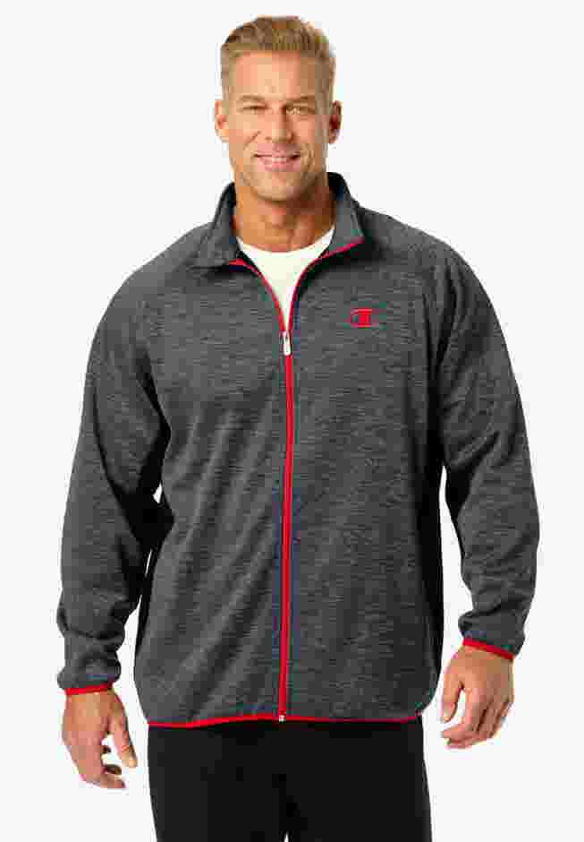 Champion Fleece Zip Track Jacket image number 4