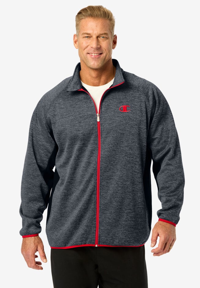 Champion&reg; Fleece Zip Track Jacket image number 4