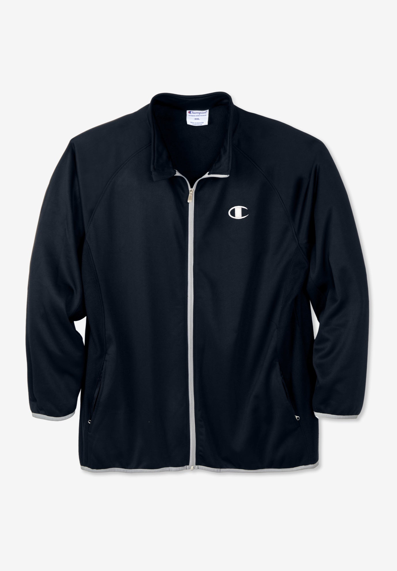 Champion&reg; Fleece Zip Track Jacket image number 0