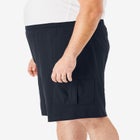 Lightweight Jersey Cargo Shorts, 3-Pack image number null