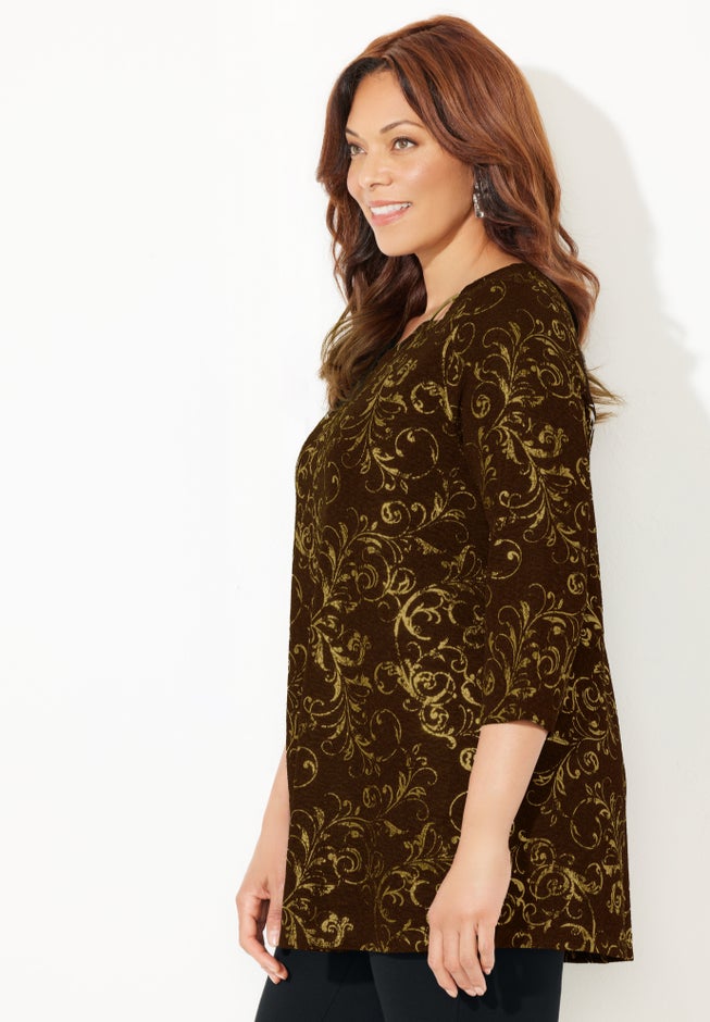 Black Label Keyhole Tunic image number 2