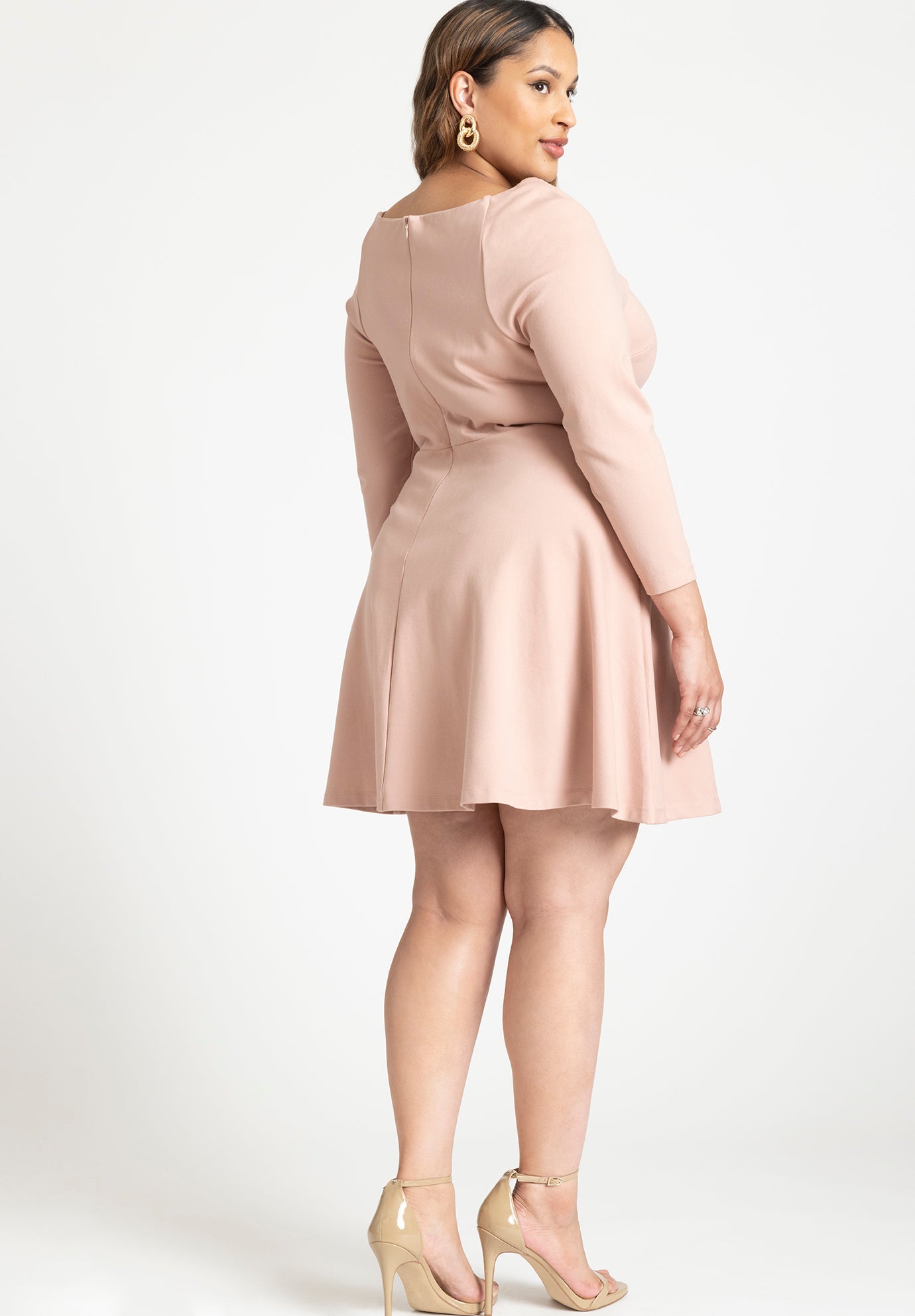 Square Neck Mini Dress image number 4