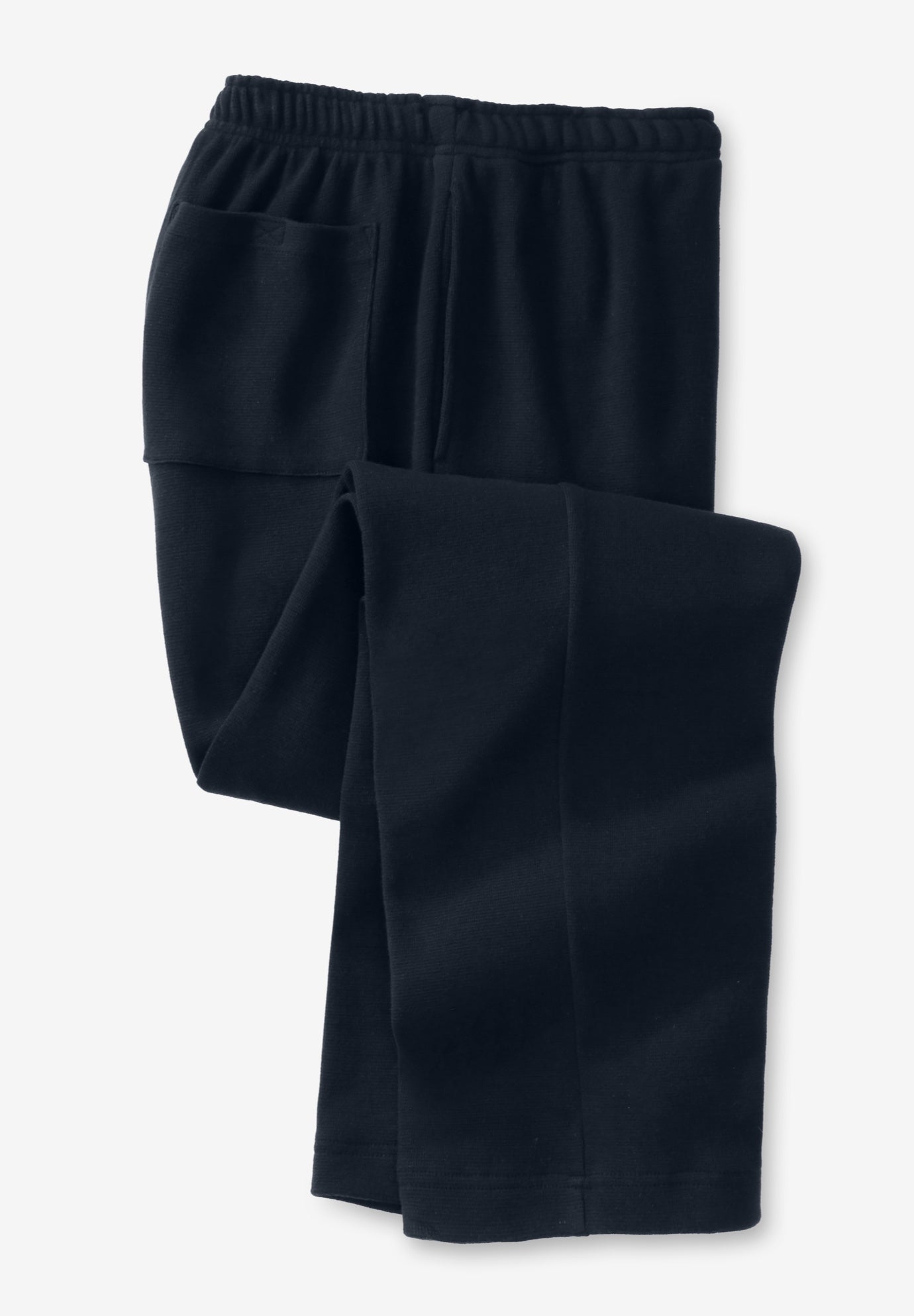 Heavyweight Double Knit Open Bottom Sweatpants image number 1