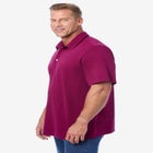 Lightweight Stretch Mesh Pique Polo image number null
