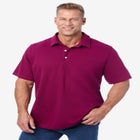 Lightweight Stretch Mesh Pique Polo image number null