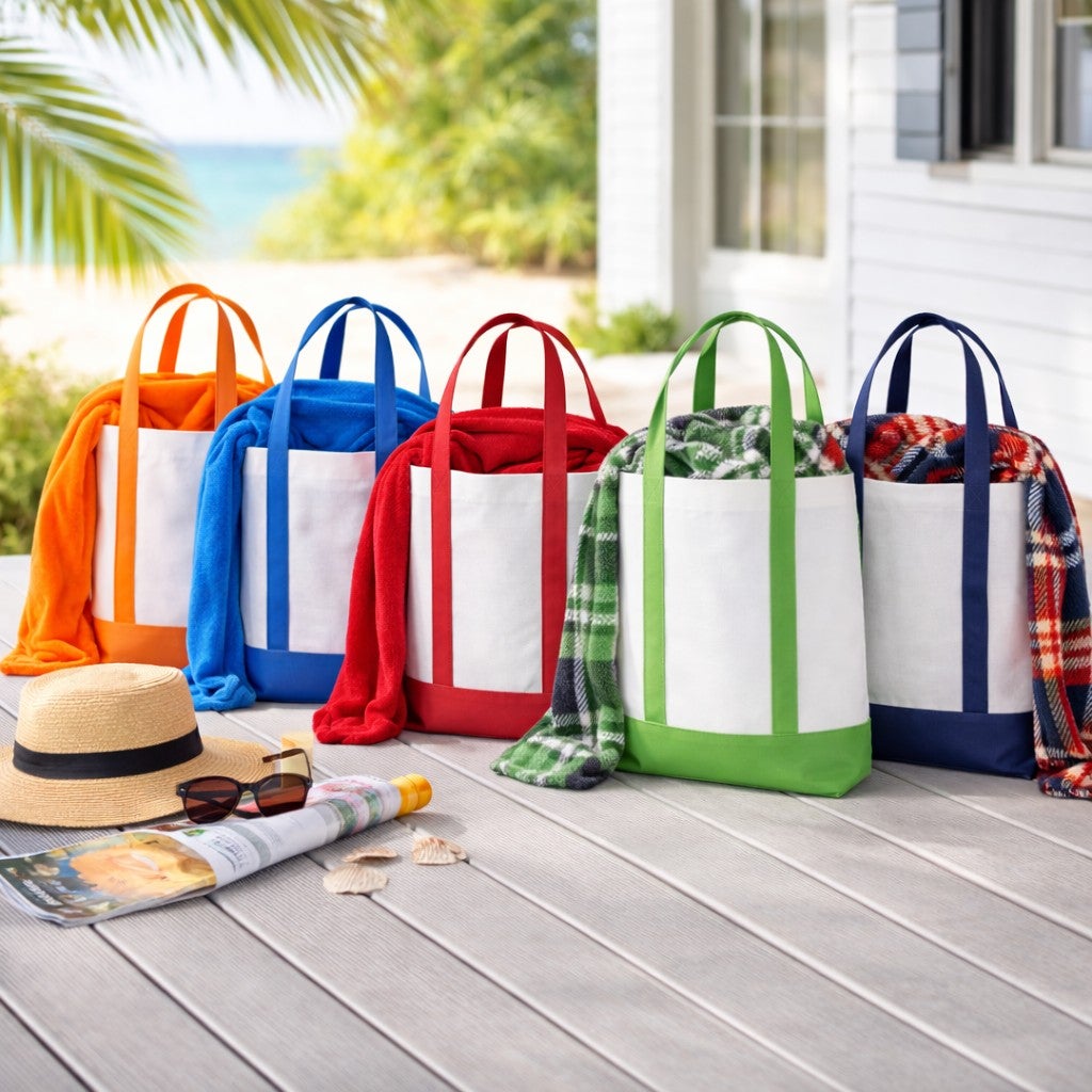 Tote Bag With Free Throw image number 2