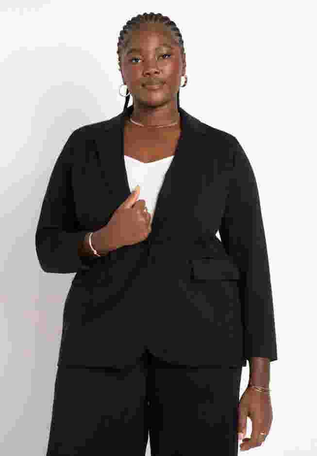 The Ultimate Stretch Long One Button Blazer image number 0
