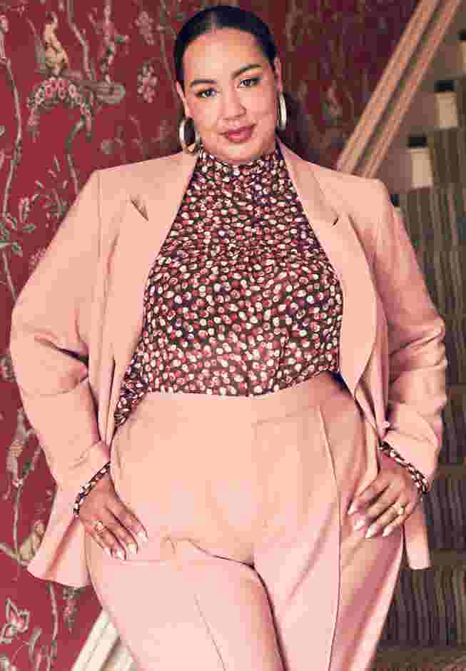 Oversized Double Breasted Blazer image number 0