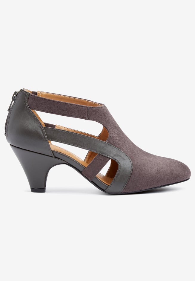 The Sage Suede-Like Shootie Pump image number 5