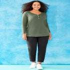 Suprema&reg; Studio Slim Leg Zip Pant image number null