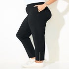 Suprema&reg; Studio Slim Leg Zip Pant image number null