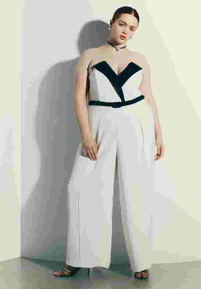 Tuxedo Jumpsuit image number 0