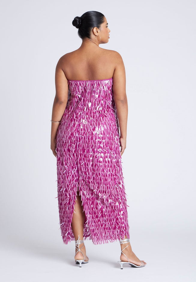 Strapless Paillette Dress OneStopPlus - Main Image