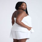 Linen Column Tube Top image number null