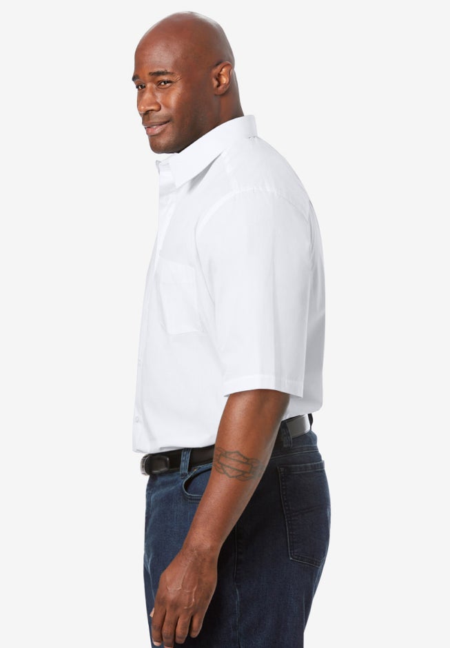 Wrinkle-Free Short-Sleeve Dress Shirt image number 2