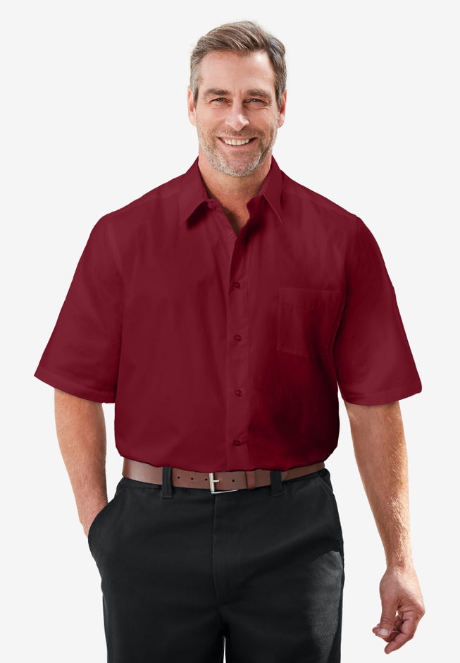 Wrinkle-Free Short-Sleeve Dress Shirt image number 0