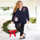 Holiday Cardigan image number null