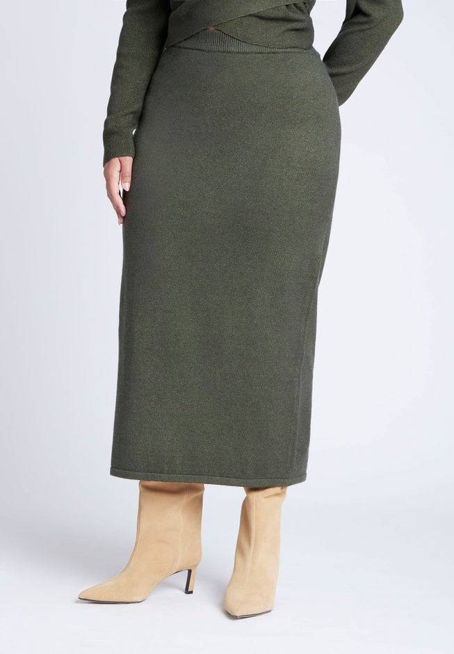 Sweater Column Skirt image number 1