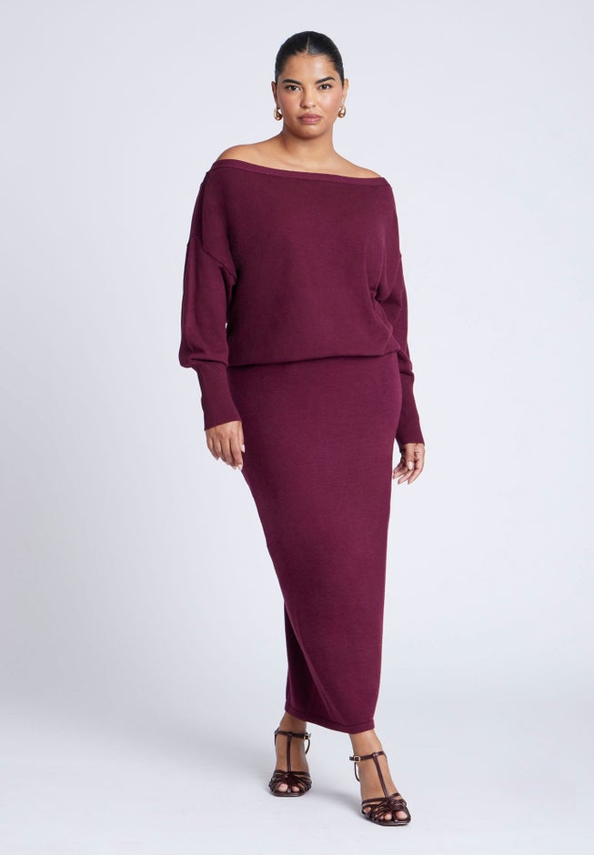 Sweater Column Skirt image number 2